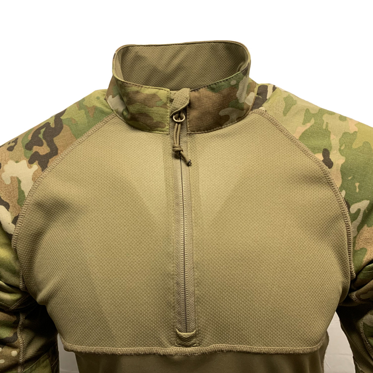 ジャケット・アウター ARMY SHIRTS U.S. Army Mens Tan Jacket With An Army Logo Patch And