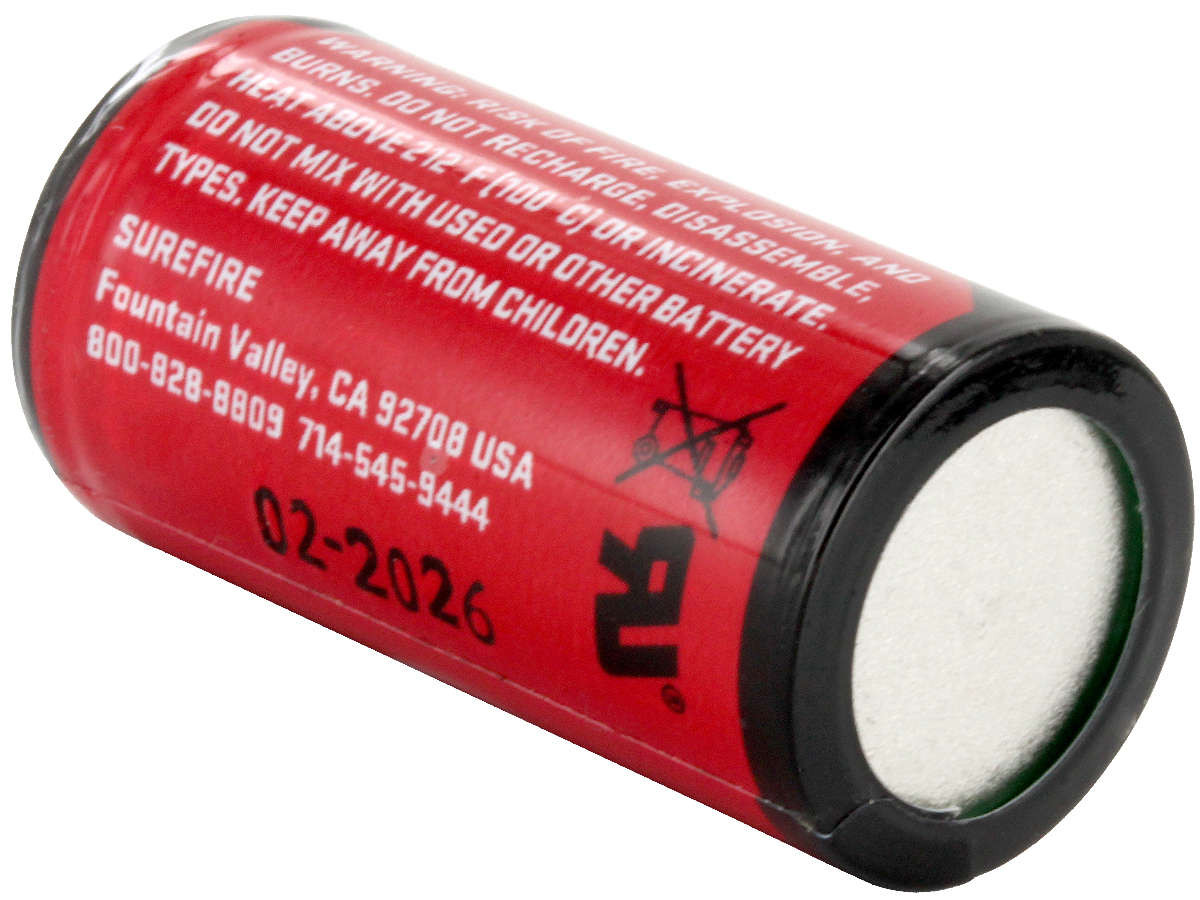 Surefire CR123A Lithium Battery