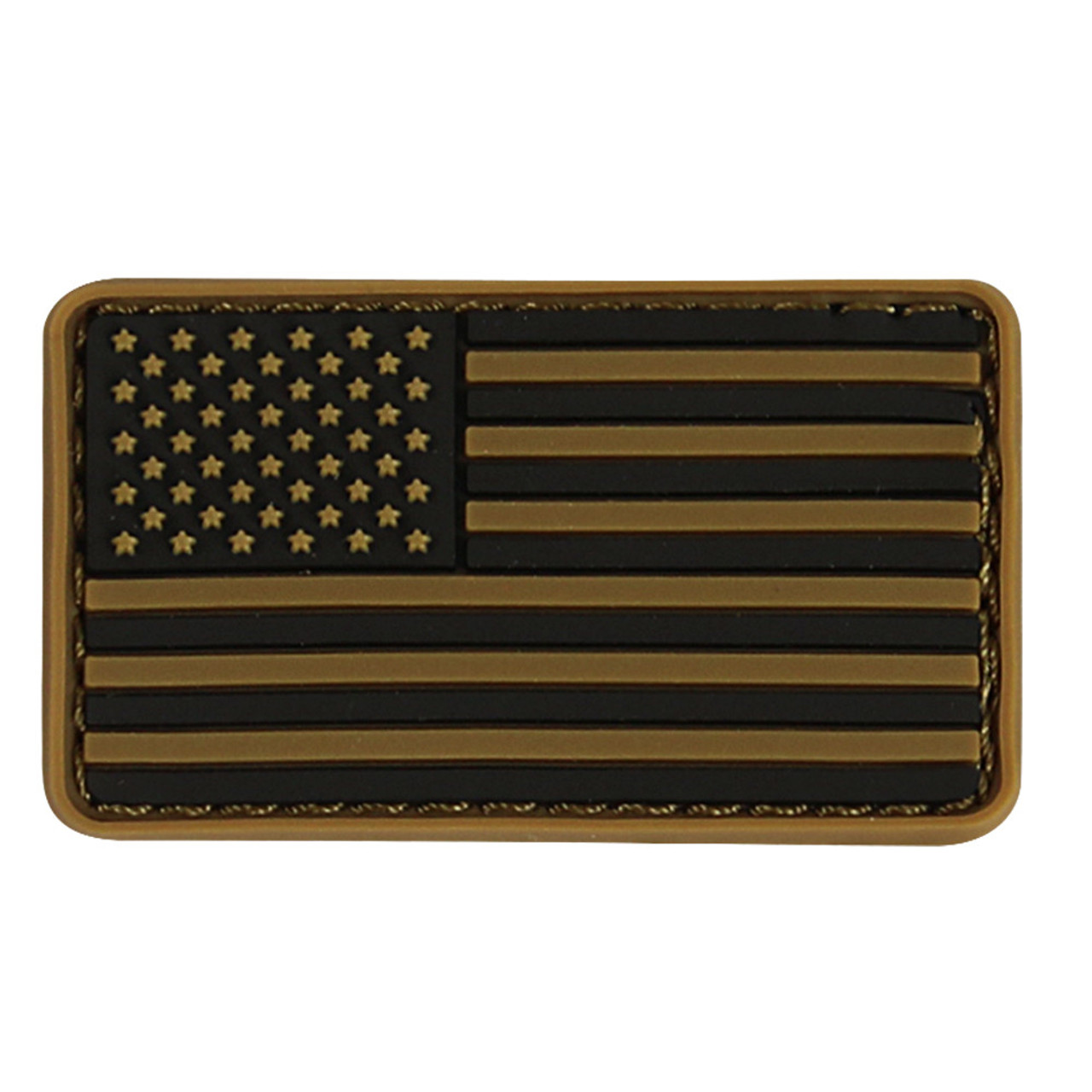 US Flag Patch Forward Full Color with Hook