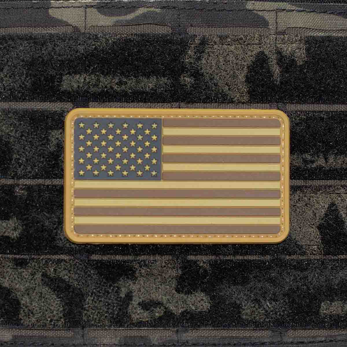 Shellback Tactical Forward Facing US Flag PVC Patch