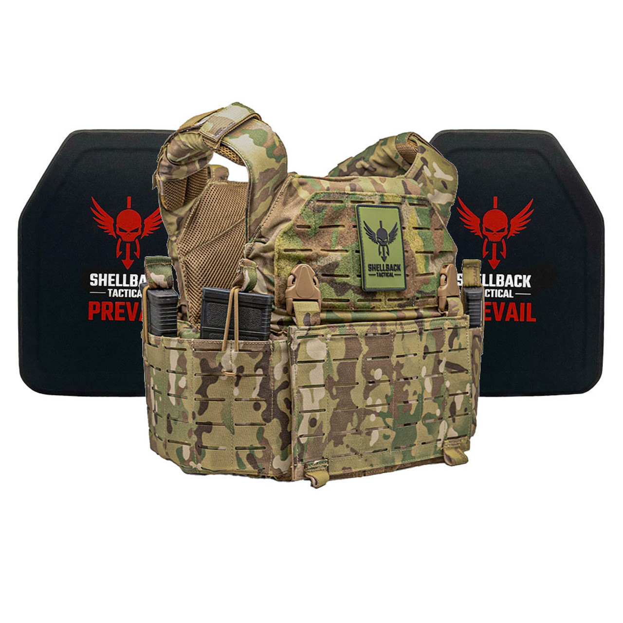 Shellback Tactical Rampage 2.0 Lightweight Level IV Armor Kit with Model  4SICMH Ceramic Plates