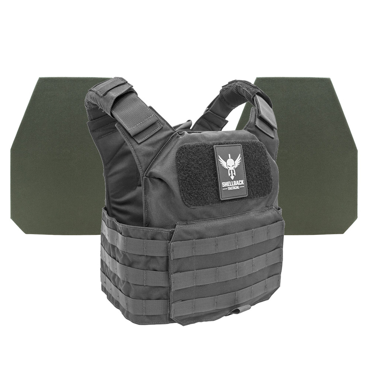 Shellback Tactical Patriot Level IV Body Armor Kit with Model L410 Ceramic Plates