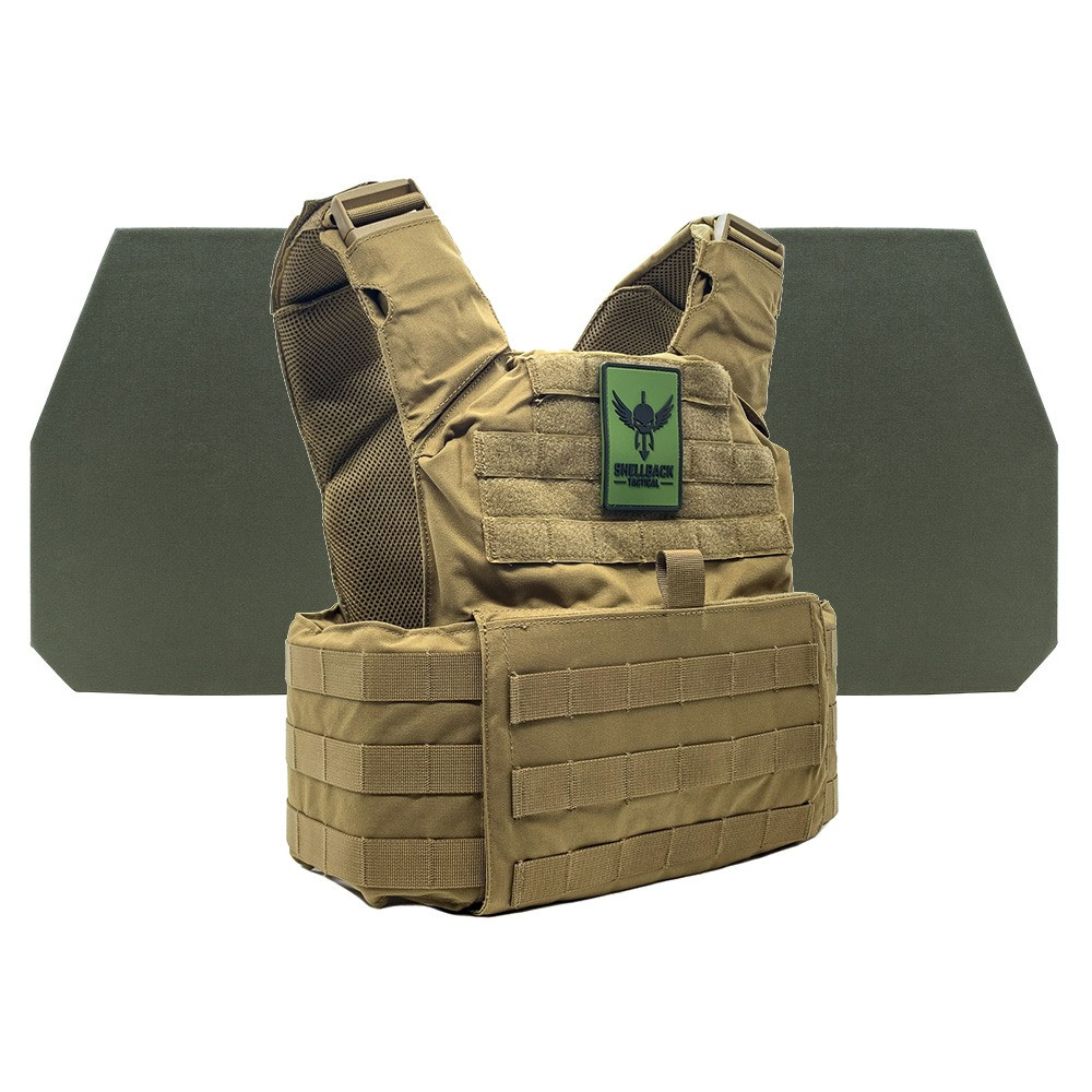 Shellback Tactical Skirmish Level IV Body Armor Kit with Model