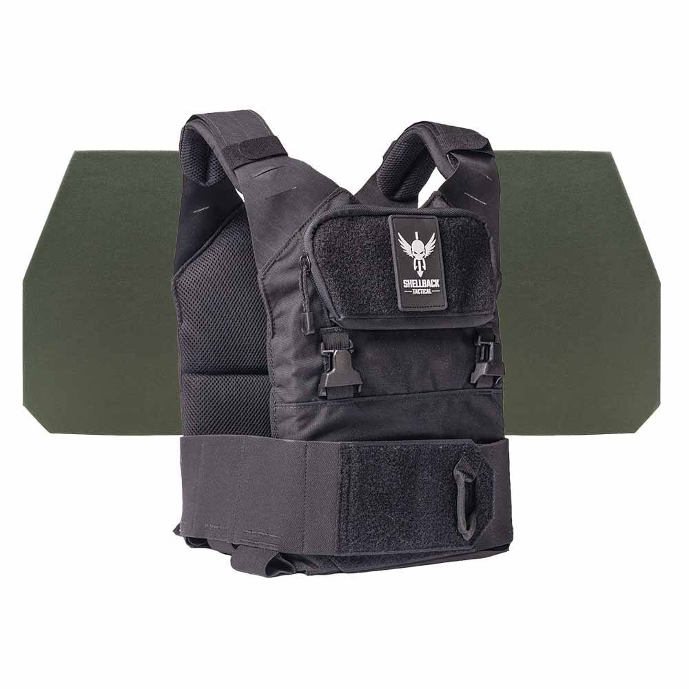 Shellback Tactical Stealth 2.0 Level IV Body Armor Kit with Model