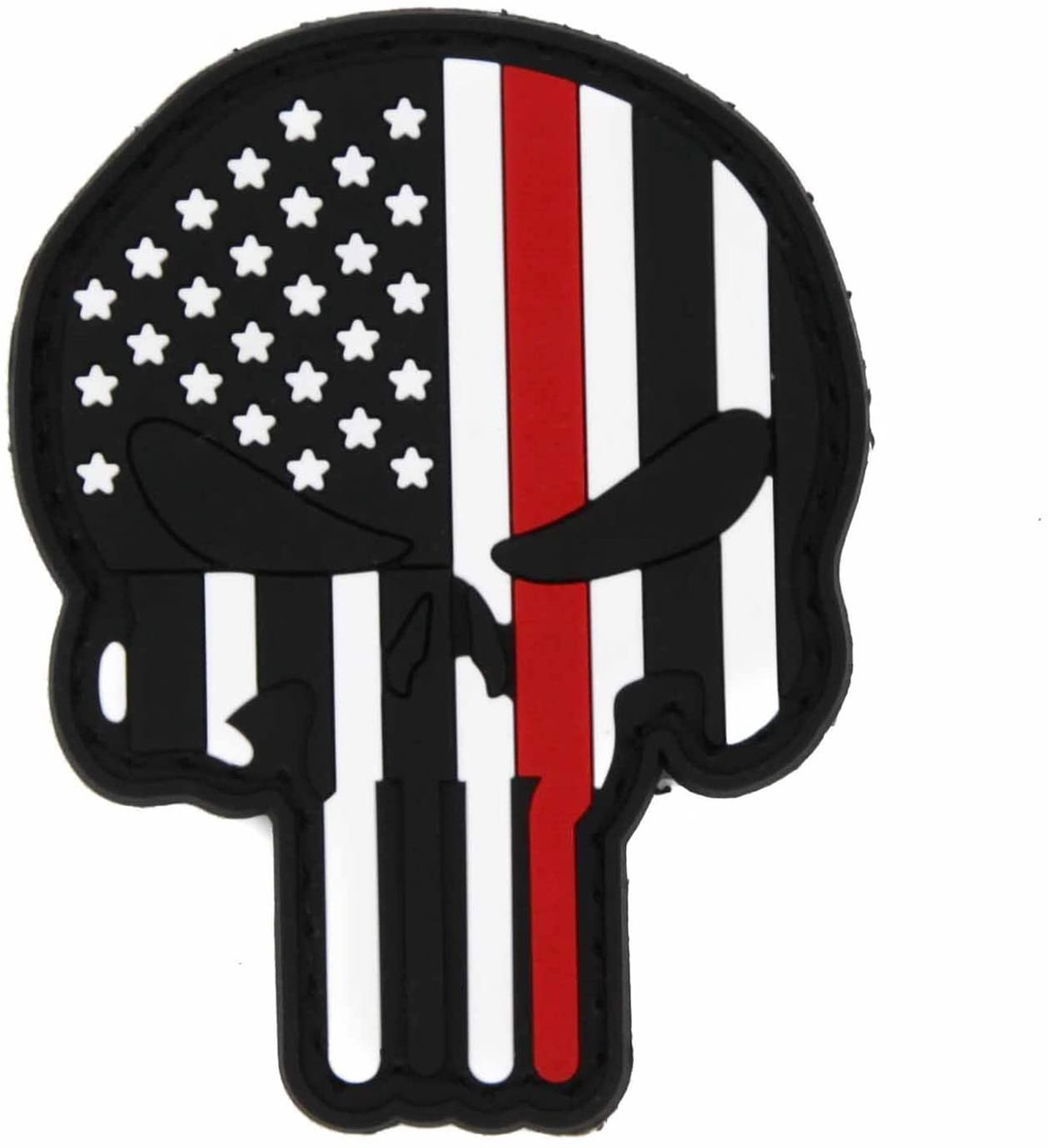 Puerto Rico Flag Punisher Tactical Patch [2PC Bundle - 3D-PVC Rubber-P –  MILTACUSA