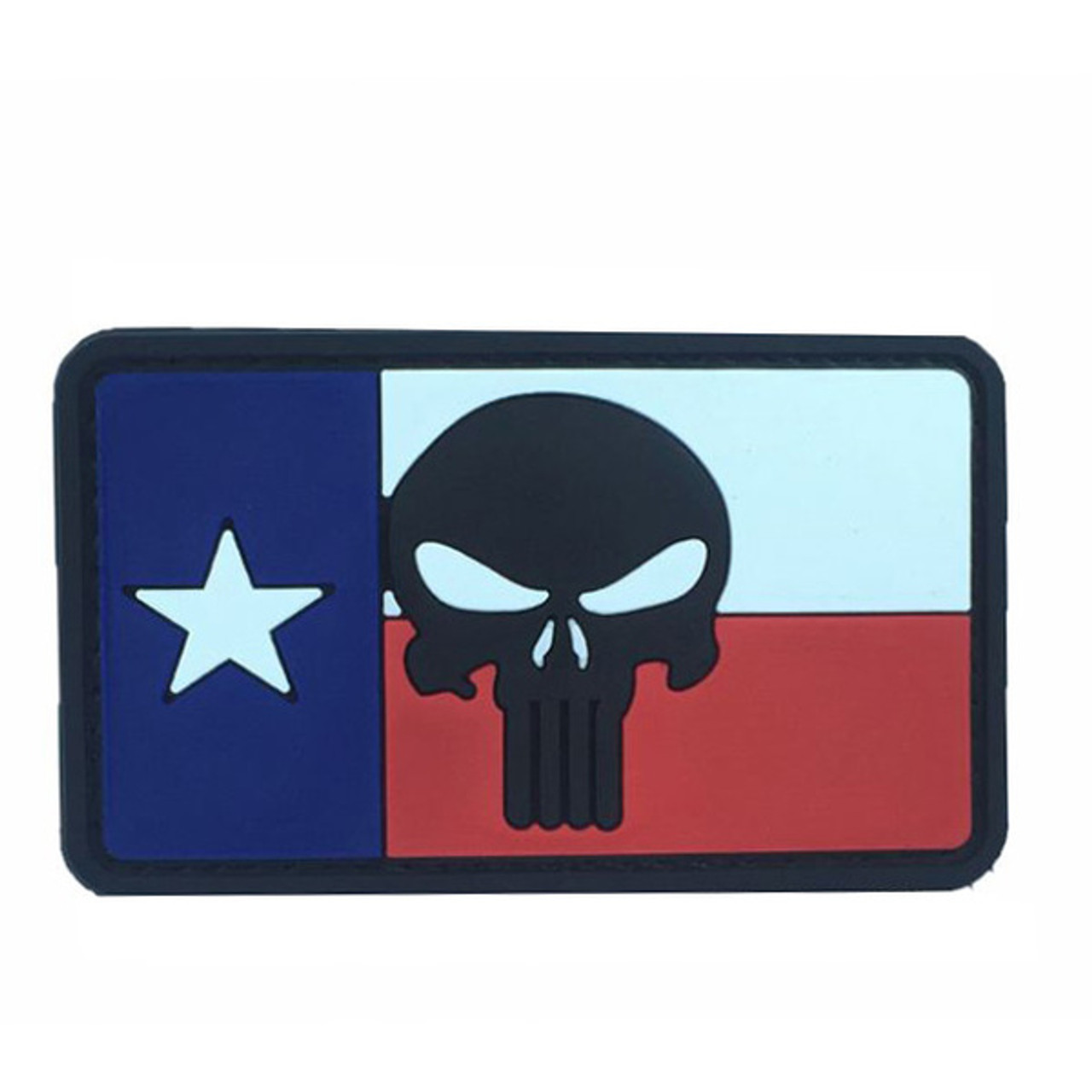 Biohazard Punisher PVC Patch - Various Colours - The Patch Board