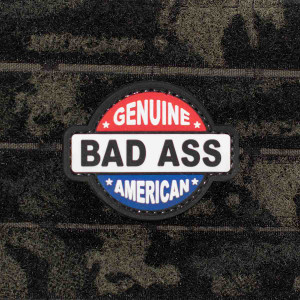 Shellback Tactical Genuine Bad Ass American PVC Patch Velcro