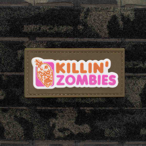 Shellback Tactical Killing Zombies PVC Patch Velcro