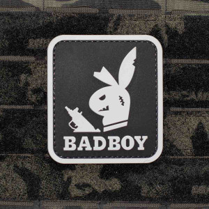 Shellback Tactical Bad Boys PVC Patch Black Velcro