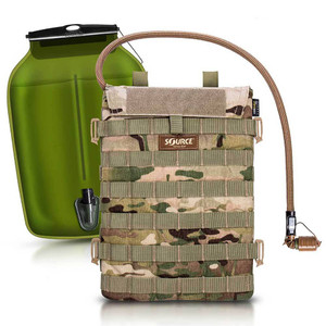 Source Tactical Razor Low Profile Hydration Pouch with 3L Bladder - Multicam