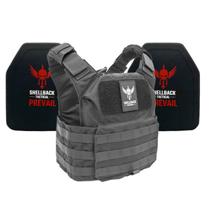 Shellback Tactical Patriot Lightweight Level IV Armor Kit with Model 4SICMH Ceramic Plates Black Shellback Tactical Patriot Lightweight Level IV Armor Kit with Model 4SICMH Ceramic Plates Black