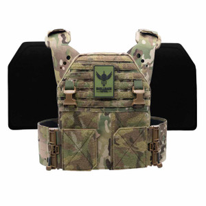 Shellback Tactical Banshee 4 LT Lightweight Armor Armor Vest with Level III+ H3101M Plates Multicam