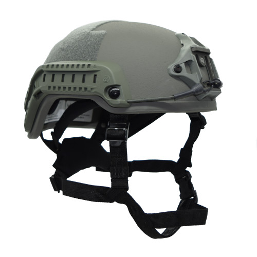 Shellback Tactical Level IIIA Ballistic High Cut SF ACH Helmet Foliage Green 