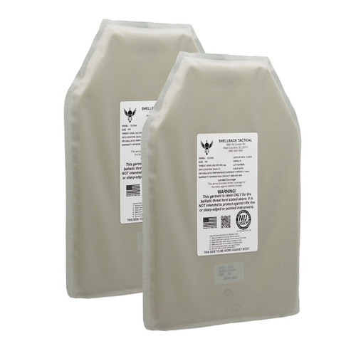 Shellback Tactical Level IIIA Model CLCIIIA Soft Armor Plate Backer Set Medium