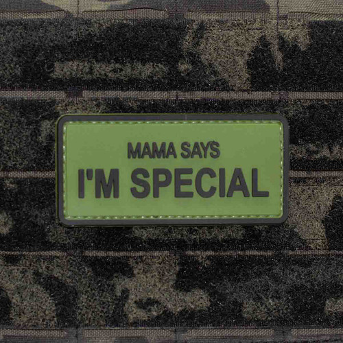 Shellback Tactical Mama Says Im Special PVC Patch Velcro