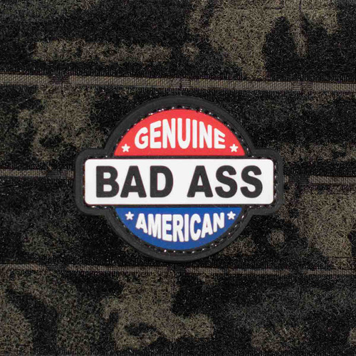 Shellback Tactical Genuine Bad Ass American PVC Patch Velcro