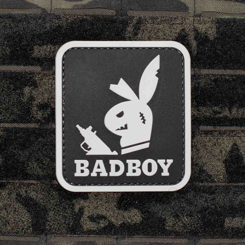 Shellback Tactical Bad Boys PVC Patch Black Velcro