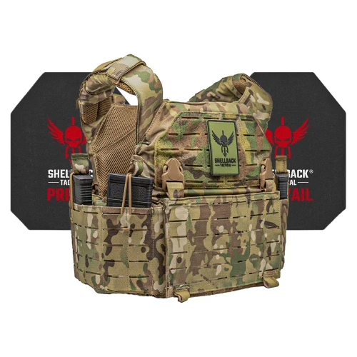 Shellback Tactical Skirmish Level IV Body Armor Kit with Model