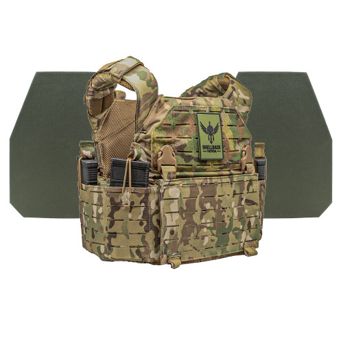 Shellback Tactical Skirmish Level IV Body Armor Kit with Model