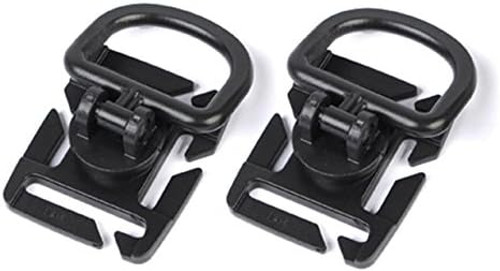 Shellback Tactical Rotating D Ring Set of 2 Black