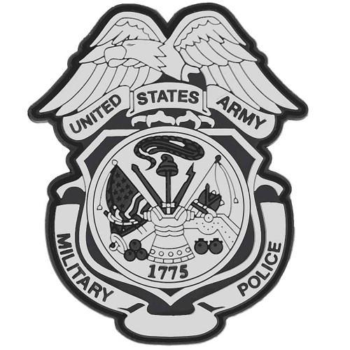 Shellback Tactical Military Police Shield PVC Patch