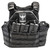Shellback Tactical SF Plate Carrier Black Front View 