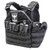 Shellback Tactical SF Plate Carrier Black Front View Side View 