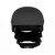 Shellback Tactical Level IIIA Ballistic High Cut ACH Helmet Black Made in USA Front View