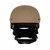 Shellback Tactical Level IIIA Ballistic High Cut ACH Helmet Coyote Made in USA Front View