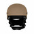Shellback Tactical Level IIIA Ballistic High Cut ACH Helmet Coyote Made in USA Front View