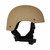 Shellback Tactical Level IIIA Ballistic High Cut ACH Helmet Coyote Made in USA Side View