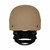 Shellback Tactical Level IIIA Ballistic High Cut ACH Helmet Coyote Made in USA Back View