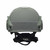 Shellback Tactical Level IIIA Ballistic High Cut SF ACH Helmet Foliage Green Rear Veiw