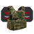 Shellback Tactical Skirmish Level IV Body Armor Kit with Model 4S17 Ceramic Plates Multicam
