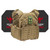 Shellback Tactical Rampage 2.0 Active Shooter Kit with Level IV 4S17 Plates Coyote 
