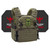 Shellback Tactical Banshee Elite 3.0 Level IV Body Armor Kit with Model 4S17 Ceramic Plates Ranger Green