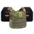 Shellback Tactical Patriot Lightweight Level IV Armor Kit with Model 4SICMH Ceramic Plates Ranger Green