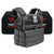 Shellback Tactical Banshee Rifle Lightweight Level IV Armor Kit with Model 4SICMH Ceramic Plates Black