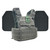 Shellback Tactical Skirmish Level III Body Armor Kit with Model P5mmSAO Steel Plates Ranger Green