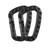 Set of 2 black carabiners