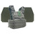 Shellback Tactical Skirmish Level IV Body Armor Kit with Model L410 Ceramic Plates Ranger Green