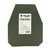Shellback Tactical Banshee Elite 3.0 Level IV Body Armor Kit with Model L410 Ceramic Plates  - Armor Plate Rear Label View