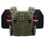 Shellback Tactical Banshee 4 LT Lightweight Level IV Armor Kit with Model 4SICMH Plates Ranger Green