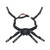 Airlink Prime Ratchet Dial Retention System for Ballistic Helmets Black