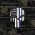 Shellback Tactical Punisher PVC Patch - Thin Blue Line - Velcro