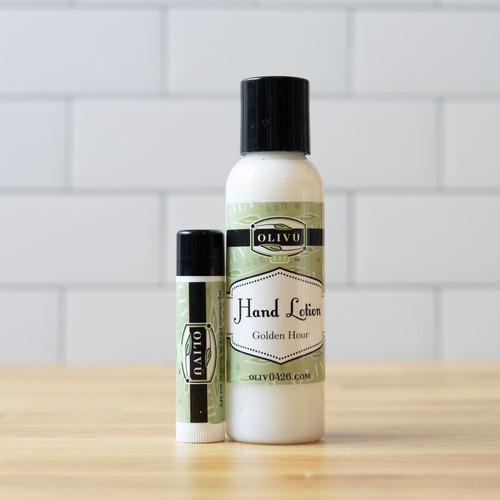 Hand Lotion & Lip Balm Set