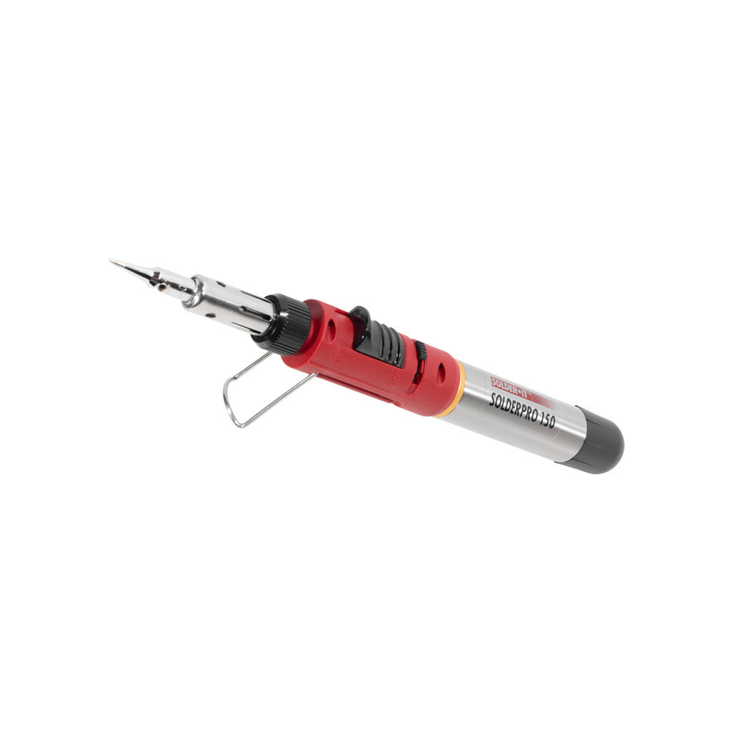 Iroda SOLDERPRO 70 (SP-70) Cordless Butane Gas Soldering Iron - Portable & Self-Igniting With Cap