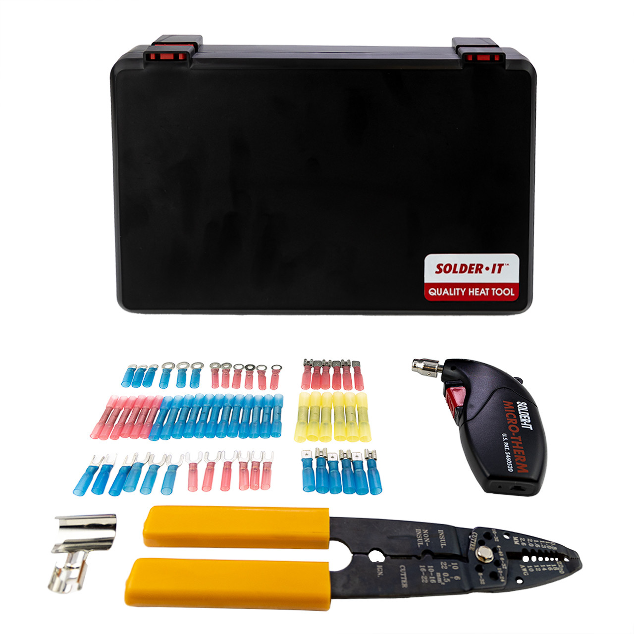 Solder-It Micro-Therm Solder Terminal Kit with Crimping Tool and