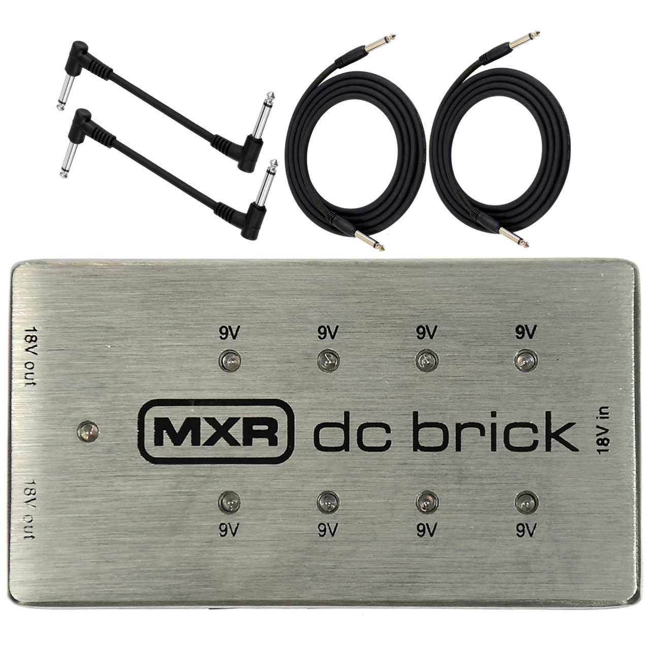 MXR M237 DC Brick Power Supply for Effects Pedals with Cables