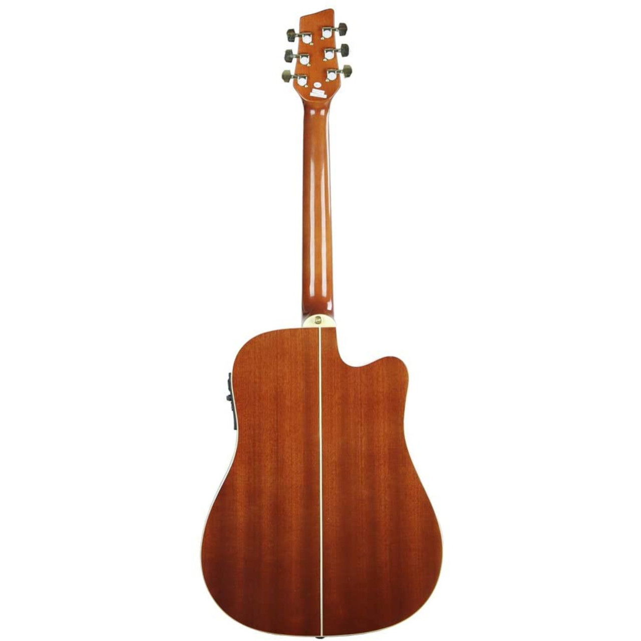 Kona K2 Series K2LN Left Handed Thin Body Acoustic/Electric Guitar - Natural